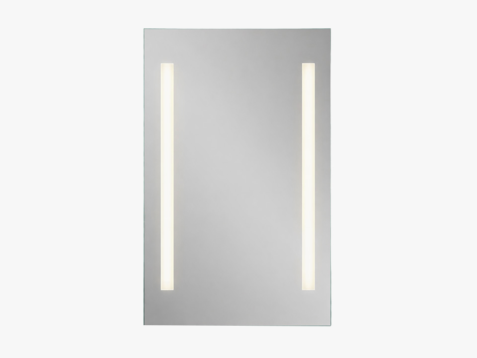 Bano-speilet med LED-lys